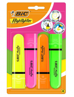 Set 4 evidentiatoare - Bic Neon