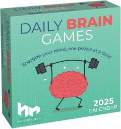 Calendar de birou 2025 - Daily Brain Games