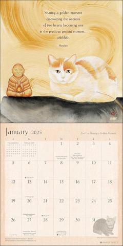 Calendar 2025 - Zen Cat 