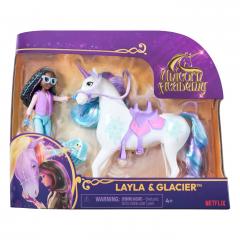 Set Unicorn Academy - Unicorn Glacier si Papusa Layla