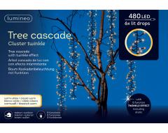 Luminite decorative - 480 LED Cascade Cluster 8 Functions
