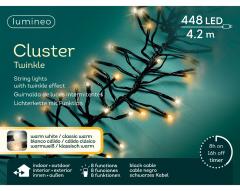 Luminite decorative - 448 LED Cluster Lights 8 Functions