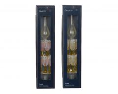 Varf de brad - Champagne Glass - doua culori