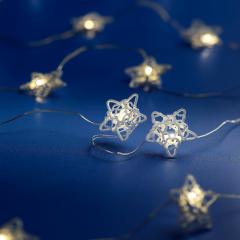 Luminite decorative - LED Star String Lights - mai multe culori