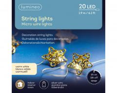 Luminite decorative - LED Star String Lights - mai multe culori