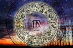 Carte postala - Zodiac Wheel - Fecioara