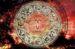 Carte postala - Zodiac Wheel - Berbec