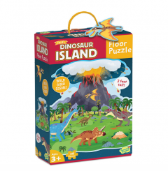 Puzzle - Floor Puzzle - Dinosaur Island