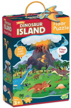 Puzzle - Floor Puzzle - Dinosaur Island