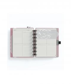 Agenda nedatata - Ingeniox - My Planner Classic, 14 luni - Roz