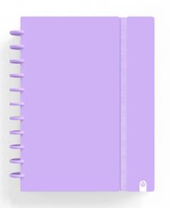 Carnet - Ingeniox - Pastel Colours, A4 Lined - Mauve