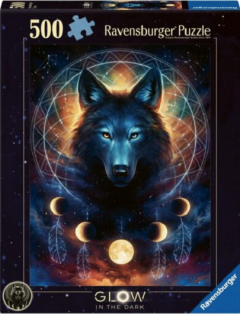 Puzzle 500 de piese - Shining Wolf