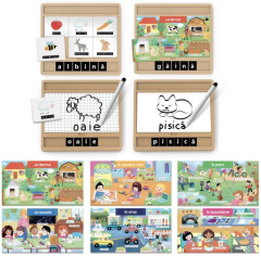 Joc educativ Enciclopedia Montessori - Primul pas spre scriere