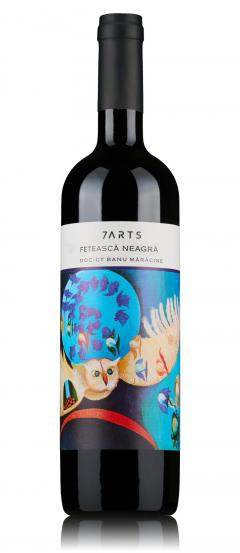 Vin rosu - 7Arts - Feteasca Neagra, sec, 2021