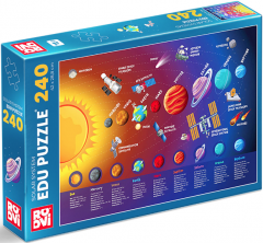 Puzzle 240 piese - Solar System