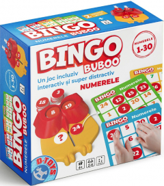 Joc educativ - Bingo Buboo - Numerele cu Braille