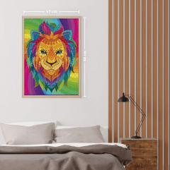 Puzzle 1000 piese - Abstract Lion