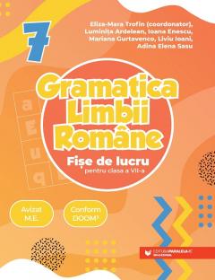 Gramatica limbii romane. Fise de lucru pentru clasa a VII-a