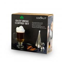 Kit preparare si servire Irish Coffee