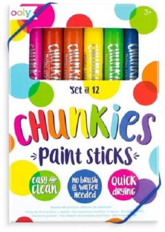 Set 12 creioane colorate - Tempera solida