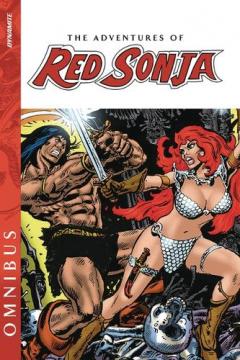 Coperta cărții Adventures of Red Sonja Omnibus
