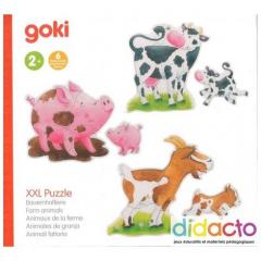 Puzzle 27 piese - Animale de ferma