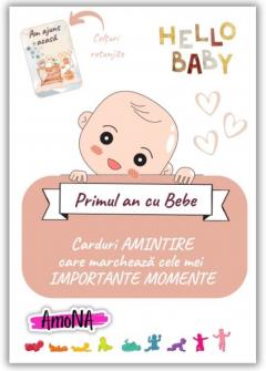 Cartonase "Primul an cu Bebe" - Unisex