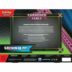 Pokemon TCG - Scarlet & Violet - Shrouded Fable - Kingdra or Greninja Special Collection (2 modele - pret pe bucata)