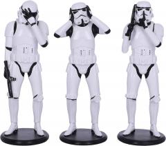 Set 3 figurine - Star Wars - Three Wise Stormtroopers