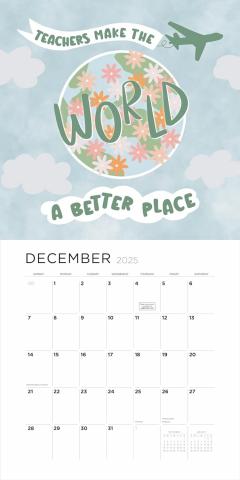Calendar 2025 - Teaching Is a Work of Heart