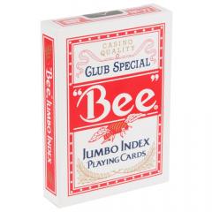 Carti de joc - Bee Jumbo Index, Red