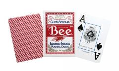 Carti de joc - Bee Jumbo Index, Red