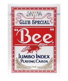 Carti de joc - Bee Jumbo Index, Red