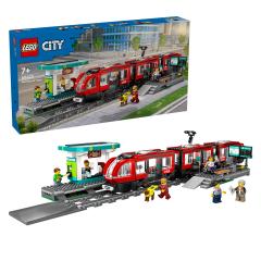 LEGO City - Statie si tramvai in centrul orasului (60423)