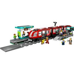 LEGO City - Statie si tramvai in centrul orasului (60423)