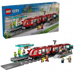 LEGO City - Statie si tramvai in centrul orasului (60423)