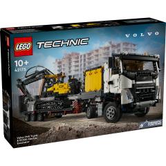LEGO Technic - Camionul FMX si excavatorul electric EC230 de la Volvo(42175)