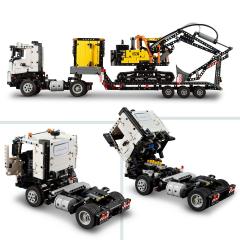 LEGO Technic - Camionul FMX si excavatorul electric EC230 de la Volvo(42175)