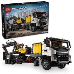 LEGO Technic - Camionul FMX si excavatorul electric EC230 de la Volvo(42175)