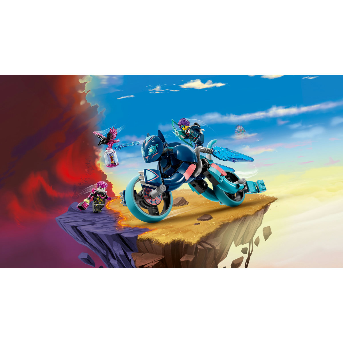 LEGO DreamZzz - Motocicleta-pisica a lui Zoey(71479) - LEGO