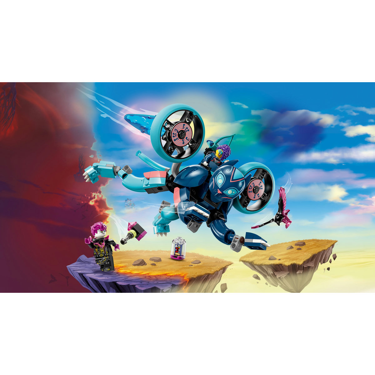LEGO DreamZzz - Motocicleta-pisica a lui Zoey(71479) - LEGO