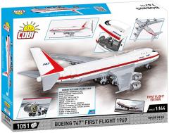 Set de constructie - Boeing 747 First Flight 1969