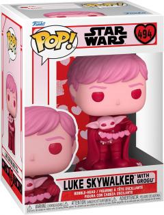 Figurina - Pop! - Star Wars: Luke Skywalker with Grogu