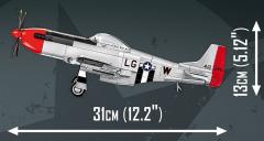 Set de constructie - Top Gun Maverick - P-51D Mustang