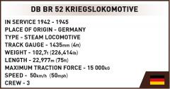 Set de constructie - Kriegslokomotive Baureihe 52