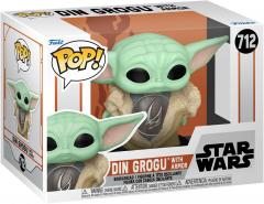 Figurina - Pop! - Star Wars - Din Grogu with Armor