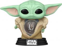 Figurina - Pop! - Star Wars - Din Grogu with Armor