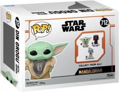 Figurina - Pop! - Star Wars - Din Grogu with Armor