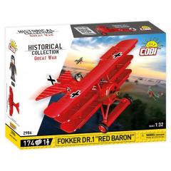 Set de constructie - Fokker Dr.1 Red Baron