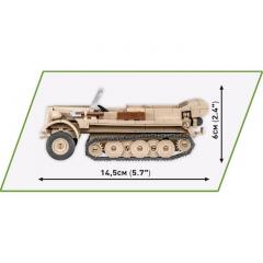 Set de constructie - Sd. Kfz. 10 Demag D7